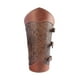 thumbnail image 2 of Cuero caballeros de Tiro con guantes de disfraz patrones de caballo - Coffee Café BLESIY Brazales medievales, 2 of 8