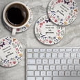 thumbnail image 2 of Thirstystone No Place Like Garden 4-Pack Round Stone Coasters, 2 of 7