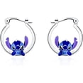 thumbnail image 4 of Disney-pendientes de Metal de Lilo & Stitch para mujer y niña, aretes colgantes de Anime, accesorios de joyería delicada, regalos Kawaii, novedad, 4 of 4