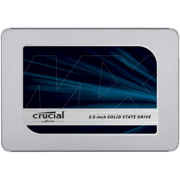Crucial MX500 - SSD - encrypted - 2 TB - Interne - 2,5" - SATA 6Gb/S - 256-bit AES - TCG Opal Encryption 2.0