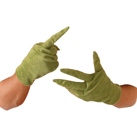 Grinch Gloves Adult Halloween Accessory