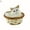Cat, variant on Shenmeida 3PCS Cat/Dog/Rabbit in Basket Doll Toy Lovely Mini Kitten in Woven Basket Realistic Fake Cat Fluffy Hand Toy Gift Plush Toy Stuffed Toy Decorations for Office Desk Boys Girls