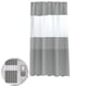 thumbnail image 3 of Cortina de ducha impermeable semipermeable gris Zhivalor LKX-1579, 3 of 8