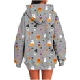 thumbnail image 6 of Enjoytime Women's Sweatshirt Halloween Ghost Printed Long Sleeve Hoodies Fall Fashion Cute Spooky Vintage Pullover Tops, 6 of 6