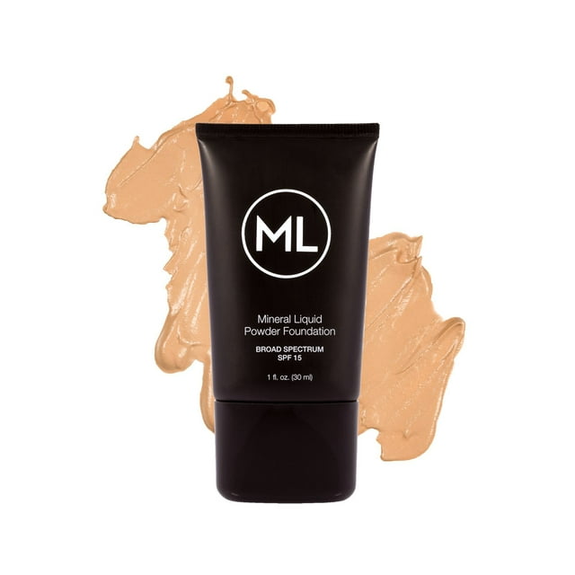 Base de maquillaje en polvo líquido mineral ~Crema de vainilla~ 1 fl oz