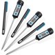 thumbnail image 1 of 3 Piece Meat Thermometer Waterproof Digital Thermometer Probe Thermometer, 1 of 5