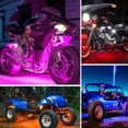 thumbnail image 4 of Yeacher Motorcycle LED Lights Kits, IP68 Waterproof Ambient Light, APP Control RGB Illusion Motorcycle Decorative, 4 of 8