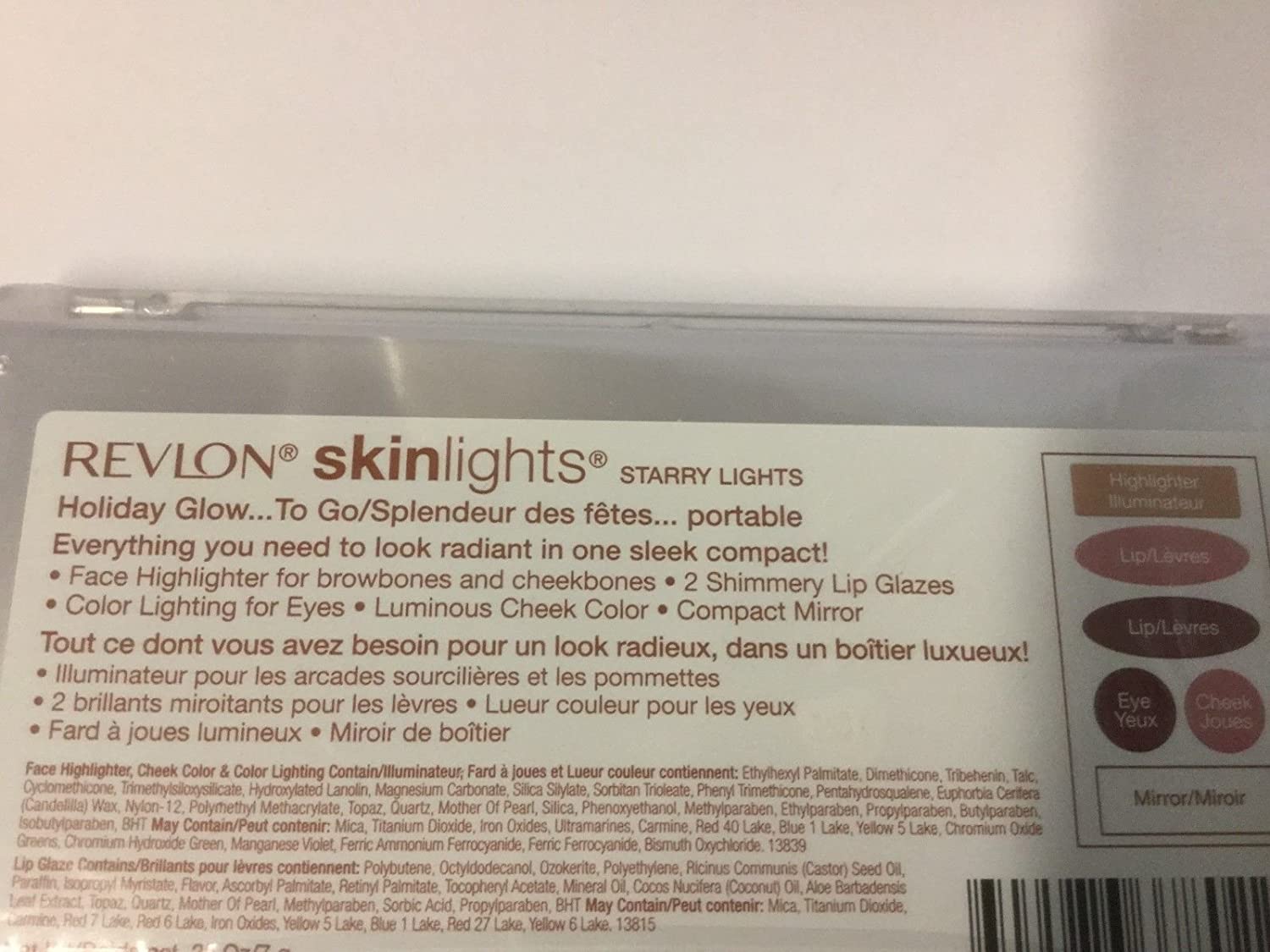 2 Pack Revlon Skinlights Holiday Glow Makeup Palette - Starry Lights