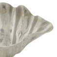 thumbnail image 5 of DecMode 11" Asymmetrical Textured Shell Aluminum Metal Decorative Bowl, 5 of 15