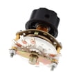 thumbnail image 4 of KCX2*3 2 Pole 3 Position 6mm Shaft Band Channel Rotary Switch Selector w Cap, 4 of 5