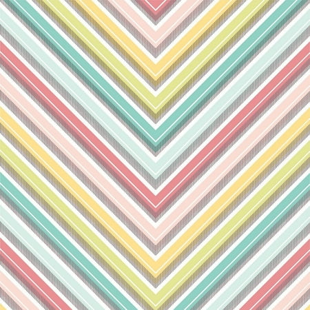 American Crafts Specialty Paper Pack x 12 inch Large Chevron Color Foil, Piece