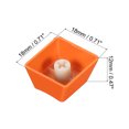thumbnail image 2 of Unique Bargains Mechanical Keyboard Keycaps, 1 Set Keyboard Replacement Universal ABS Translucent 68 84 87 104 108 Keys, Orange, 2 of 5