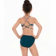 thumbnail image 6 of Shadoumai Girls Swimsuits Size 10-12 Cutout Bikini Sets Spaghetti Strap Tankini Sets 3 Piece Cutout Girls Bathing Suits Size 7-8, 6 of 7