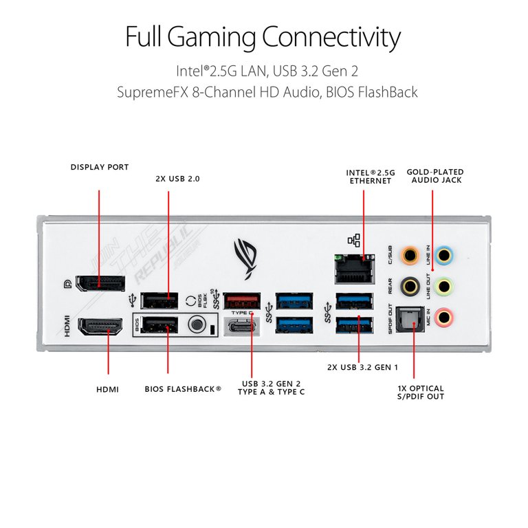 ASUS ROG Strix Z490-A Gaming Motherboard - Walmart.com