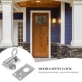 thumbnail image 2 of MasteelfCA Stainless Steel Door Latch Spring Bolt Latch Durable Simple Metal Safety Bolt for Home, 2 of 8