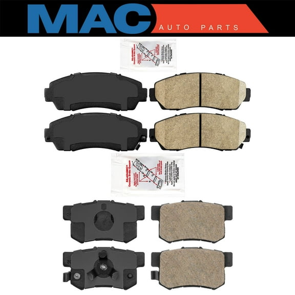 Honda CRV Ceramic Front Rear Disc Brake Pads For Acura RDX Honda CRV Crosstour