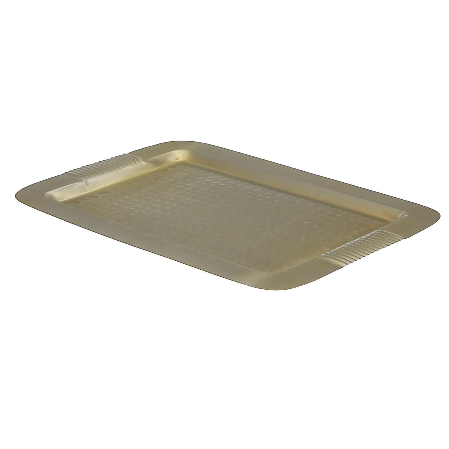 Plateau Martelé Rectangulaire 17" X 12" Or