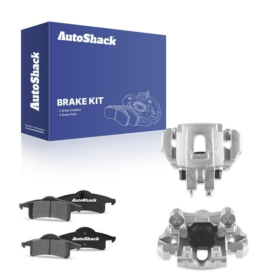 AutoShack Rear Brake Calipers Ceramic Brake Pads | Replacement for 1999-2004 Jeep Grand Cherokee | 6-PC