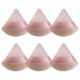 thumbnail image 1 of Borla para polvos faciales, triangular suave, para polvos sueltos, minerales y corporales., 1 of 5