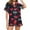 09 Red 6, variant on Weiqiqre Pajama Sets for Women 2 Piece Short Sleeve Tee and Shorts Set Cute Sleepwear Loungewear Outfits Clothing Sets