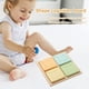 thumbnail image 4 of Panel De Figuras Geométricas Juego de emparejamiento de colores Coordinación mano-ojo Interacción entre padres e hijos para niños niñas Sywqhk libre de BPA, 4 of 4