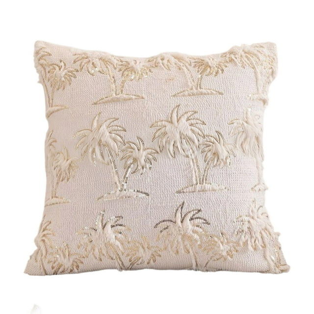 zhangmingg Autumn Winter Solid Color Decorative Pillow Covers for Living Room Sofa and Bedroom Study