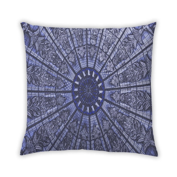 Ahgly Company Outdoor Square Contemporary Throw Pillow, 18 inch by 18 inch