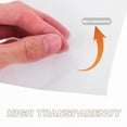 thumbnail image 6 of RENACLIPY Renaclipy Self-Adhesive Laminating Sheets Protection White 100Pcs, 6 of 6