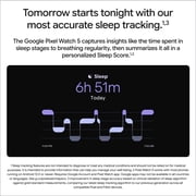 Google Pixel Watch 5 (41mm) Wi-Fi - Android Smartwatch with Domed Display, Comprehensive Health and Fitness Tracking, and Help from Gemini - Satin Pyrite Aluminum Case / Olive Active Band (2nd gen)