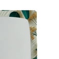 thumbnail image 3 of Ambesonne Eucalyptus Leaves Fitted Sheet, Autumn Blooms, Twin Size, Dark Teal Amber Ivory, 3 of 3
