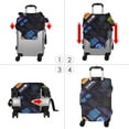 thumbnail image 5 of DODAMOUR Travel Luggage Cover Protector, Washable Elastic Suitcase Cover, Luggage Protective Cover for 18-21 Inch Luggage (Background Landmark, S), 5 of 7