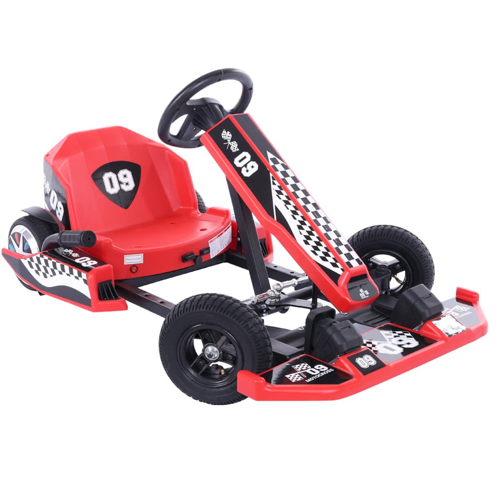 Details about   Electric Kart Outdoor Racing Scooter 36V Electric Go-Kart Riding Toy With Lights 