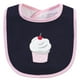 thumbnail image 2 of Conjunto de Babero y Paño para Eructos Hudson Baby Magdalenas de Algodón para Bebé Unisex, 2 of 2