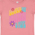 thumbnail image 4 of Inktastic Nana and Pops Love Me Retro Flowered Girls Baby T-Shirt, 4 of 5