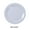White, variant on 10.5 in. Mile Stone Wide Rim Round Plate, Yellow - Pack of 24