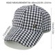 thumbnail image 2 of Gorra de béisbol Trucker con estampado de pata de gallo, poliéster similar a la lana, 2 of 2