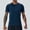 Blue, variant on Men's Digital Print Ice Silk T-Shirt Breathable For Summer Fitness Running