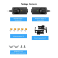 thumbnail image 5 of 12Pcs Garage Door Opener Safety Sensor Beam Eyes Fit for Sears with Brackets, 5 of 5
