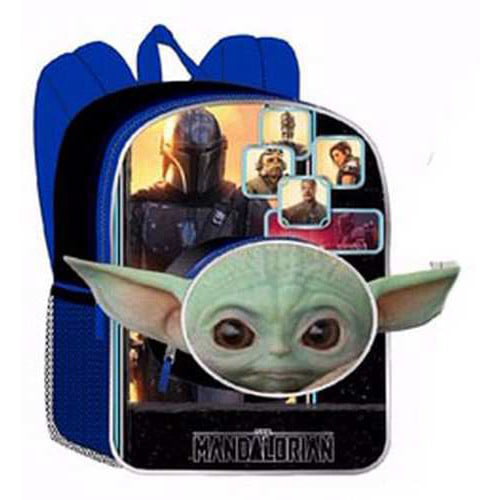 Star WarsThe Child Baby Yoda 11 Mini Backpack with Head Shaped Front Pocket 
