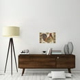 thumbnail image 2 of Global Gallery's Daphne Brissonnet 'Rooster Rainbow IVA' Stretched Canvas Wall Art, 2 of 4