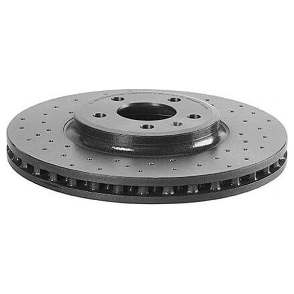 Front Brake Rotor - Compatible with 2009 - 2011 Audi A4 Quattro 2010