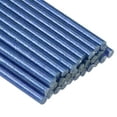 thumbnail image 4 of Uxcell 4" x 0.27" Glitter Blue EVA Mini Hot Glue Gun Sticks High Sticky Hot Glue Sticks for Glue Gun 30 Pack, 4 of 5
