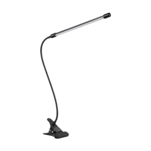 Lámpara de escritorio LED USB con Clip, lámpara LED de estudio minimalista y moderna con cuello de cisne de 360 degree, cuidado de los ojos para estudiar,