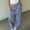 Dark Blue#2, variant on LEBONYARD Trousers for Women High Waisted,Womens Pants under $10,Women's Striped Casual Pants with Wide Legs Comfortable and Loose Fitting Pants Green S