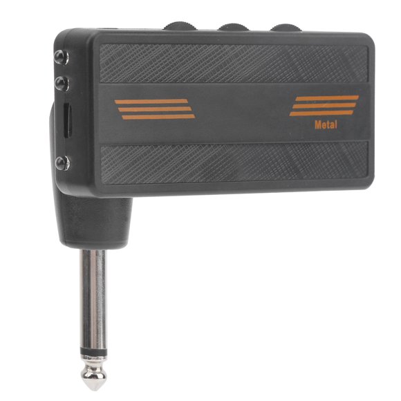 Distortion Effect Amplifier,Plug Amp Electric Guitar Electric Guitar Accessories Chargeable Guitar Amp Smooth Operation