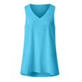 thumbnail image 3 of Birdeem Hauts Sans Manches Décontractés pour Femmes, Unis, à Col en V, Dégradé, Amples, Style Camisole, 3 of 12