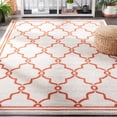thumbnail image 4 of Safavieh Amherst Wesley Geometric Area Rug, Beige/Orange, 5'3" x 8', 4 of 14
