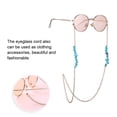 thumbnail image 4 of Eyeglasses Cord, Alloy Anti-Slip Strap Rope Glasses Rope, Glasses Chain Decoration For Women Girl, 4 of 8