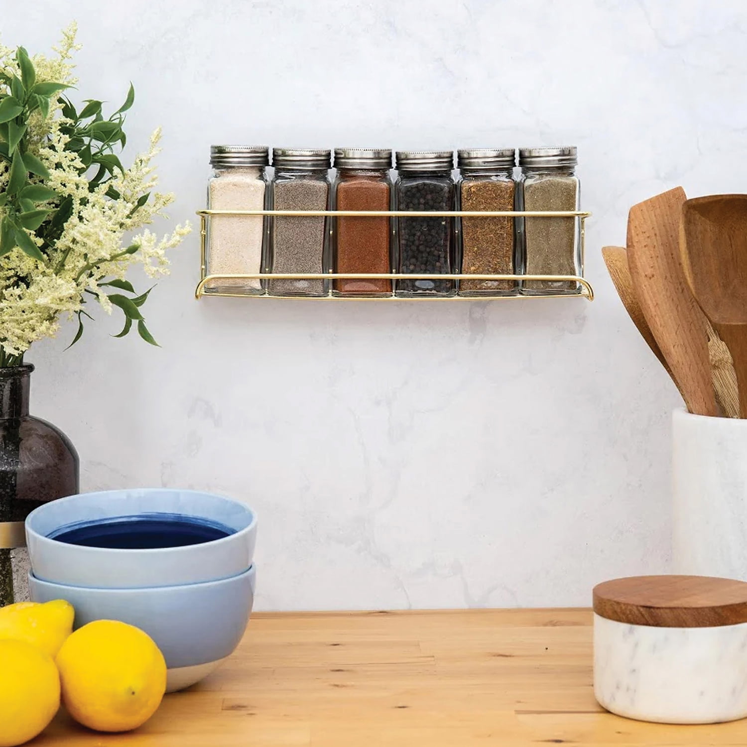 Better Houseware Spice Shelf, Gold, 1464/B