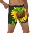 thumbnail image 5 of Sigee Sunflower3 for Men's Boxer Briefs,Moisture Wicking and Breathable Medium, 5 of 9